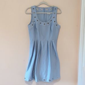 Calvin Klein grommet mini dress
